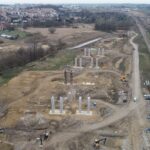 Budowa Drogi Ekspresowej S7 Widoma – Kraków w km 654+950 ES-201 (25.03.2023)